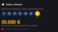 Resultados de EuroDreams del jueves 15 de octubre de 2026: combinación ganadora y número Dream