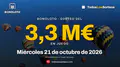 Bonoloto: 3,3 millones de euros en juego este miércoles 21 de octubre
