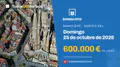 Bonoloto de hoy, domingo 25 de octubre de 2026: bote de 600.000 €, sorteo a las 21:30