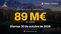 Euromillones pone en juego 89 millones de euros este viernes 30 de octubre