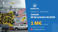 Bonoloto de hoy, jueves 29 de octubre de 2026: bote de 1 M€, sorteo a las 21:30