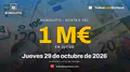 Bonoloto: un millón de euros en juego en el sorteo del jueves 29 de octubre