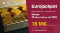 Resultados del Eurojackpot del martes 20 de octubre de 2026: números y soles