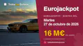 Resultados del Eurojackpot del martes 27 de octubre de 2026: números y soles