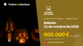 Lotería Nacional de hoy, sábado 31 de octubre de 2026: bote de 600.000 €, sorteo a las 13:00
